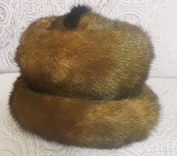 Шапка норковая женская