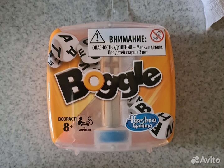 Игры настольные детские. Lexico. Burger. Boggle