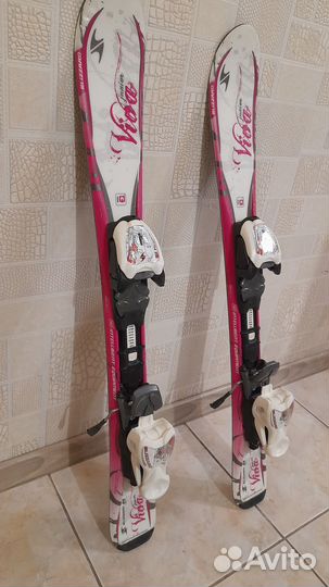 Горные лыжи детские 80 см+ботинки