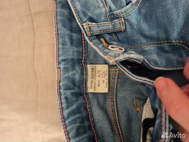 Джинсы Zara, Benetton, H&m 104 110