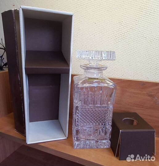 Штоф хрустальный Богемия СССР