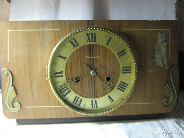 Часы из СССР настенные и настольные
