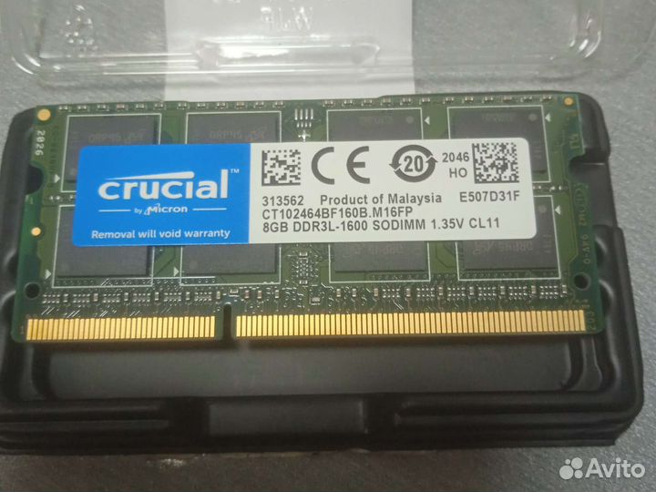 Оперативная память ddr3 для ноутбука