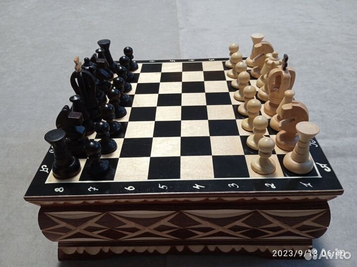 Шахматы резные 