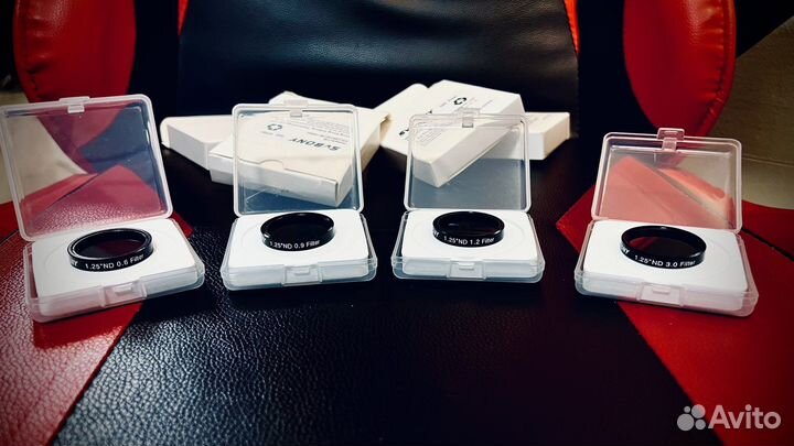 4 лунных фильтра для телескопа 1