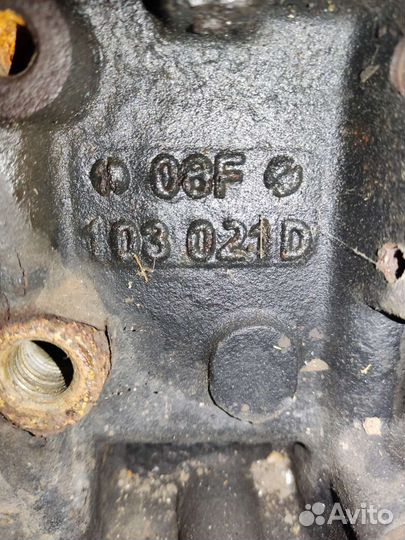 Блок двс audi 103 021D