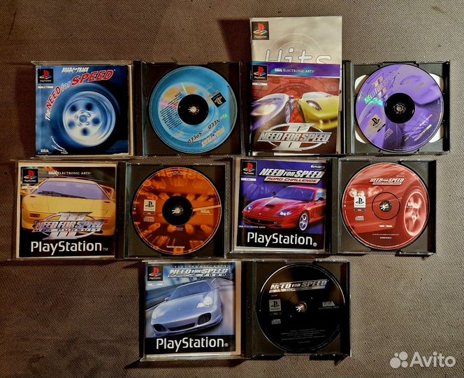 NFS Collection PS1 лицензия