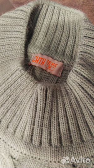 Платье вязаное женское длинное