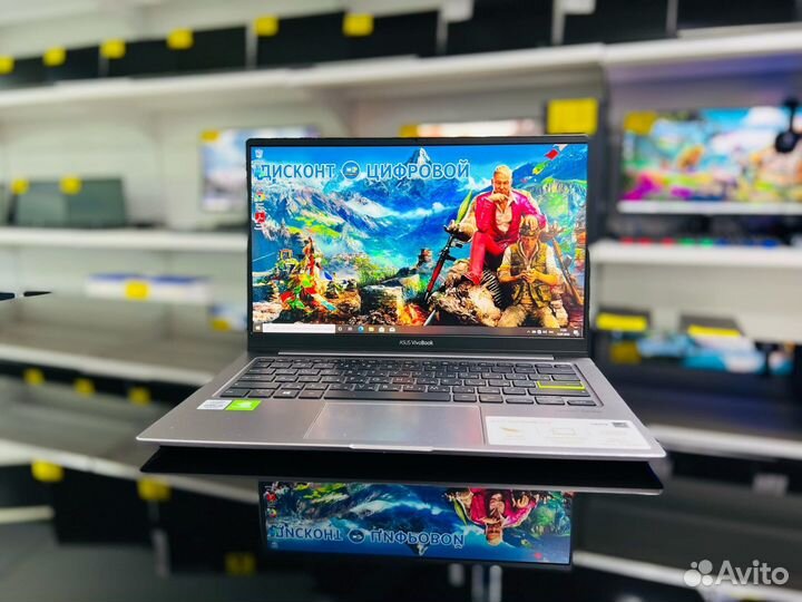 Ультрабук Asus/i5-10Gen/IPS/8GB/256GB/Nvidia mx350
