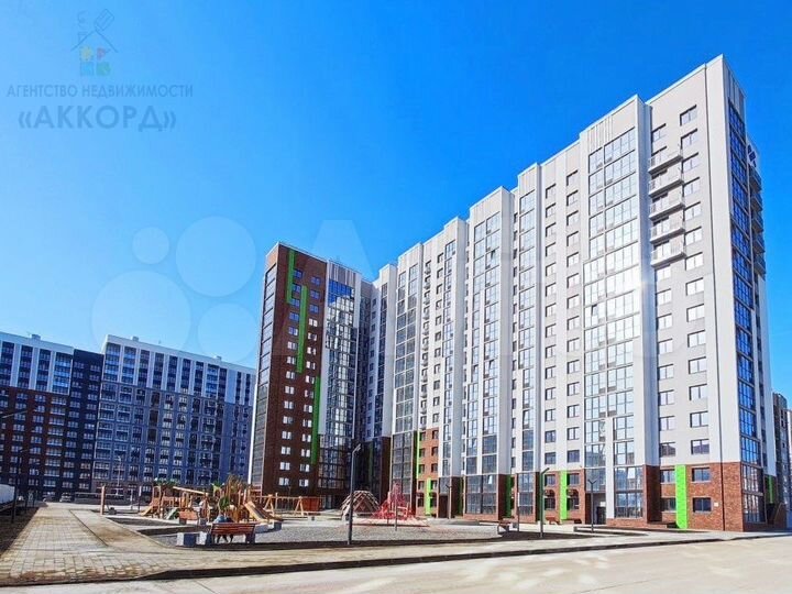 2-к. квартира, 45,9 м², 2/16 эт.