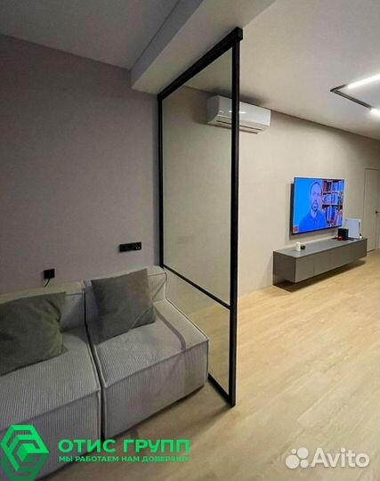 Перегородка для зонирования комнаты