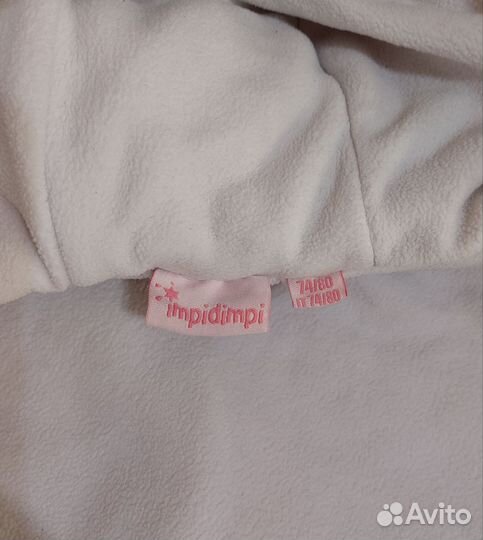 Комбинезон на флисе 74-80