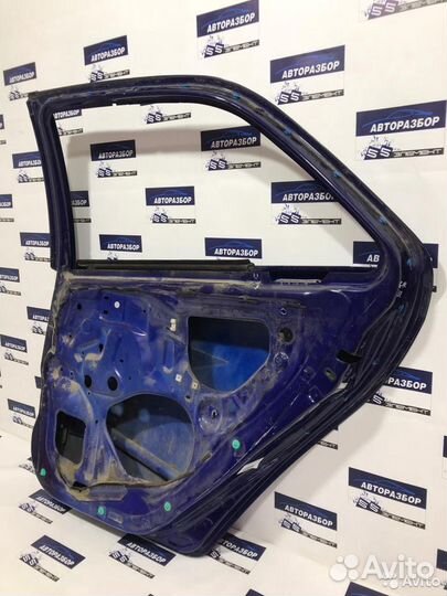 Дверь задняя правая синяя Geely MK седан