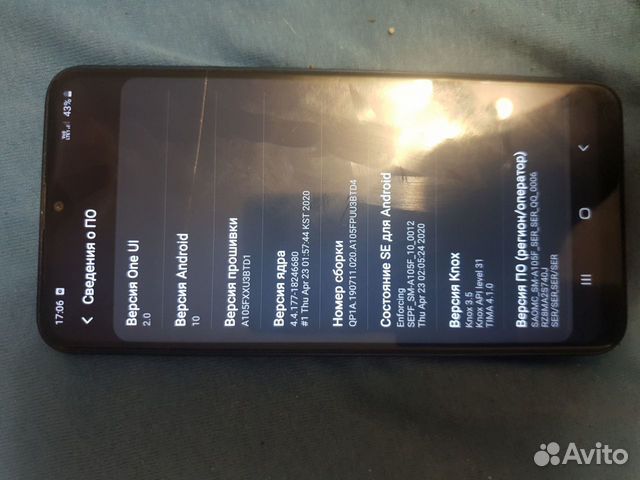 Samsung Galaxy A10, 2/32 ГБ объявление продам