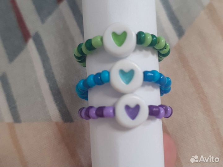 Кольцо из бисера на заказ