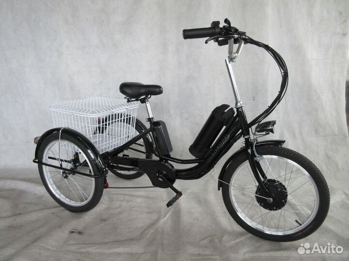 Электровелосипед трехколесный взрослый 350W OK 20