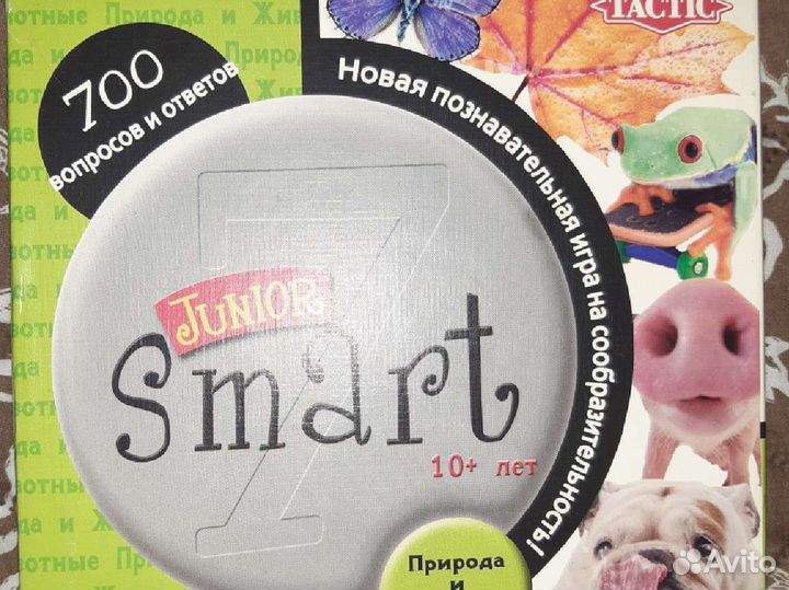 Настольная игра tactic Smart 7. Природа и Животные