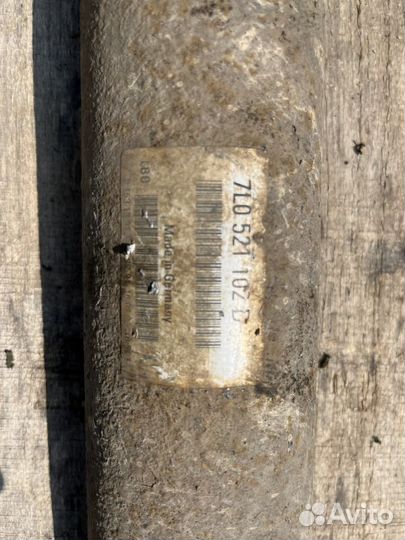 Вал карданный задний Volkswagen Touareg