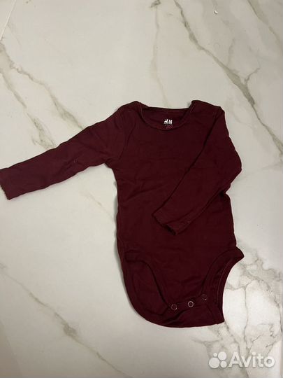 Боди для девочки 68 74 H&M