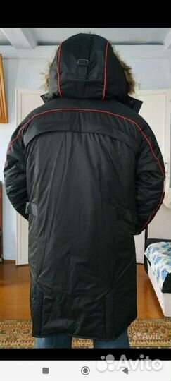 Куртка полупальто с меховым подкладом