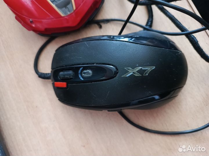 Мышь a4tech x7 сломанная