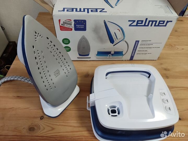 Утюг парогенератор ZIS8400X Zelmer