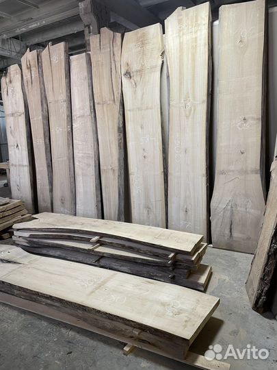 Слэбы и спилы дерева