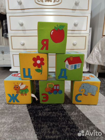 Кубики мякиши