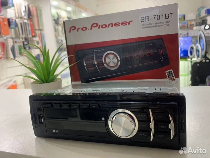 Магнитола однодиновая (1 DIN) (новая)