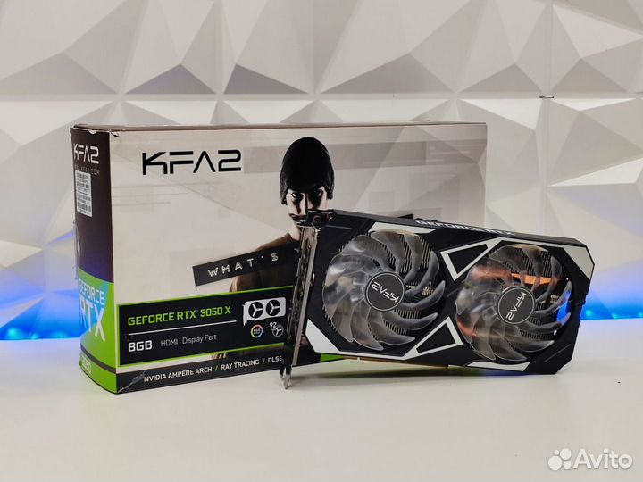Видеокарта KFA2 X Black RTX 3050