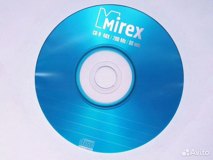 Болванка CD-r Mirex. 700 mb 48x