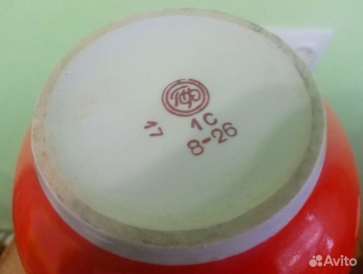 Молочник и кружка СССР