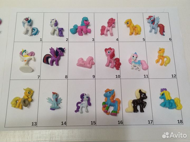 Игрушки из киндер сюрприза