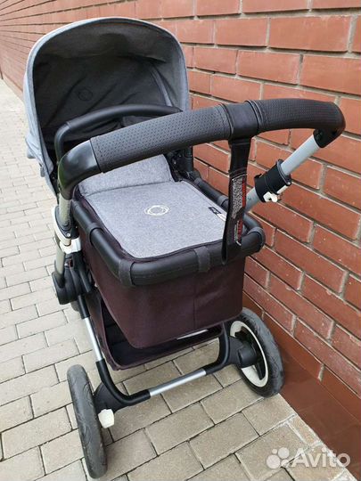 Чехол для ручек Bugaboo Buffalo Black