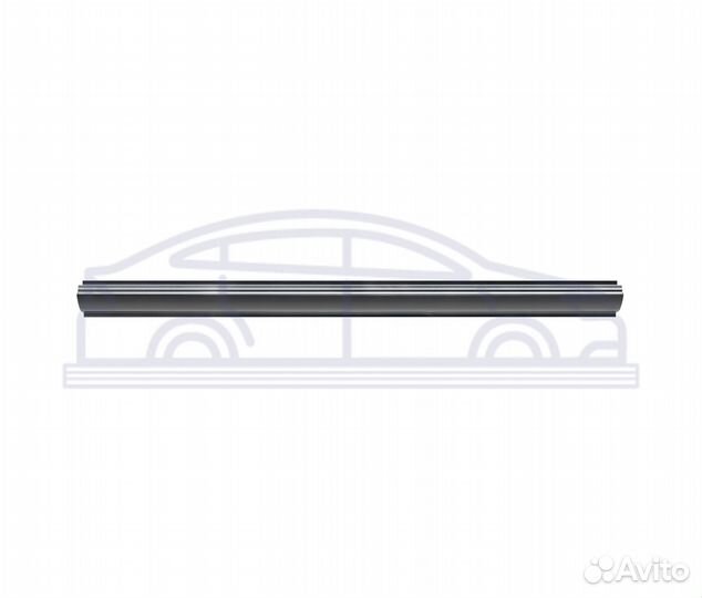Пороги для Toyota Yaris 1