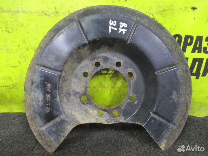 Задний пыльник тормозного диска на Mazda 3 BK