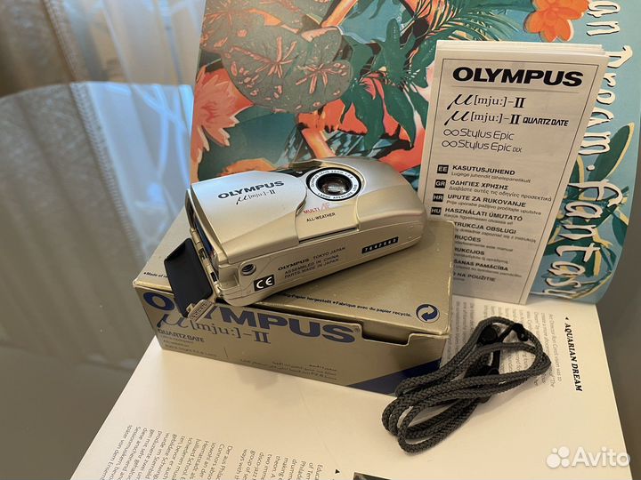 Пленочный фотоаппарат olympus mju ii