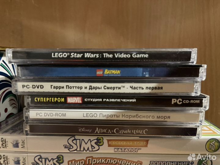 Игры для pc диски the sims 3, лего