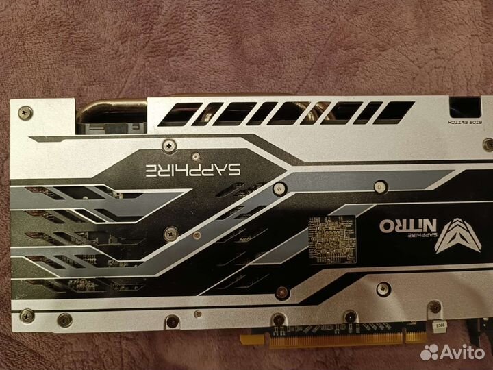 Видеокарта rx580 8gb sapphire nitro Gaming Series