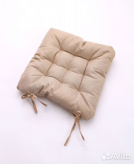 Подушка для стула 40*40 см рогожка