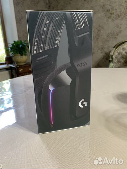 Наушники Logitech G733 lightspeed (черные)
