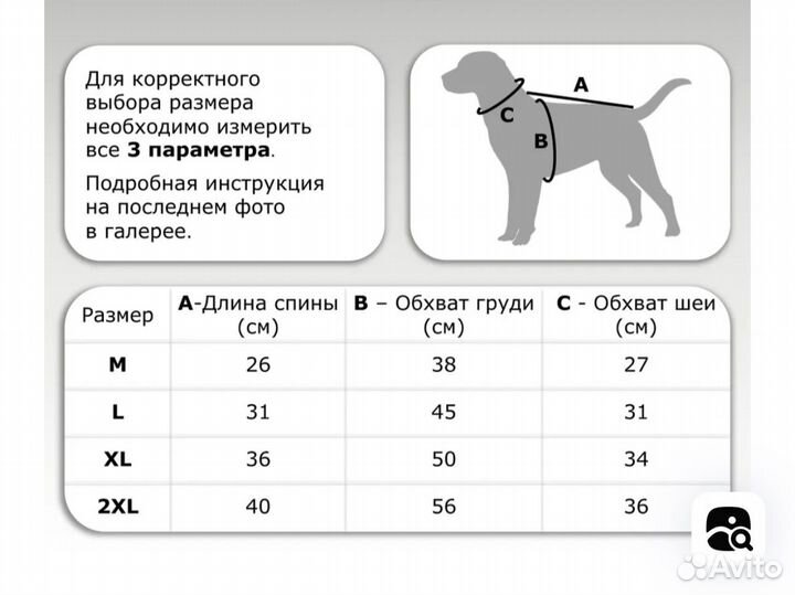 Одежда для собак средних пород