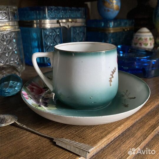 Чайная пара День Рождения бывш.фабр. Кузнецова