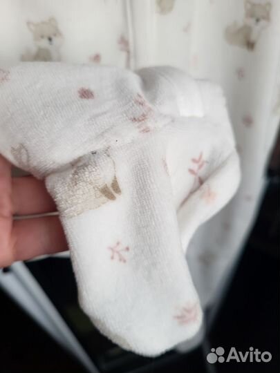 Велюровый слип CA для девочки 80