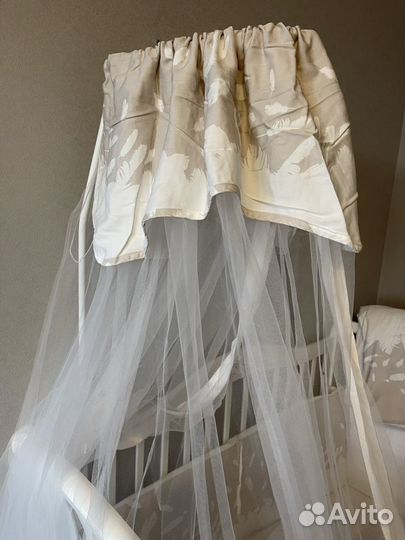 Комплект в детскую кроватку bebe luvicci fluffy