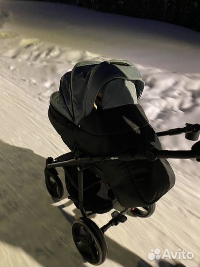 Коляска adamex 3 в 1 бу