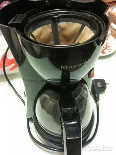 Кофеварка maxwell MW-1651