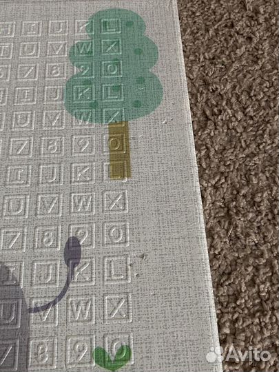 Детский коврик для ползания бу