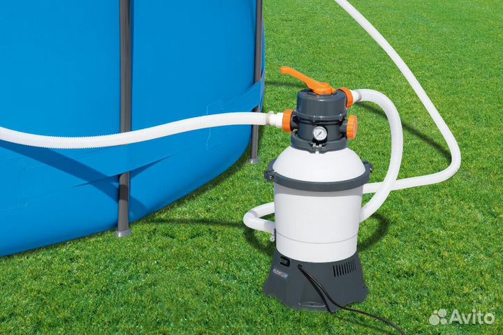 Песочный фильтр для бассейна Bestway 3028л/ч,58515