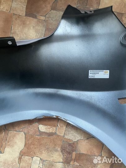 Крыло переднее правое шевроле авео т300